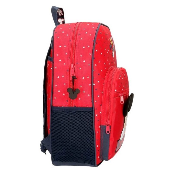Mochila Escolar Adaptável 38cm HAPPY MICKEY | Ref. 186.25323B1 Mochila Escolar Adaptável 38cm HAPPY MICKEY | Ref. 186.25323B1