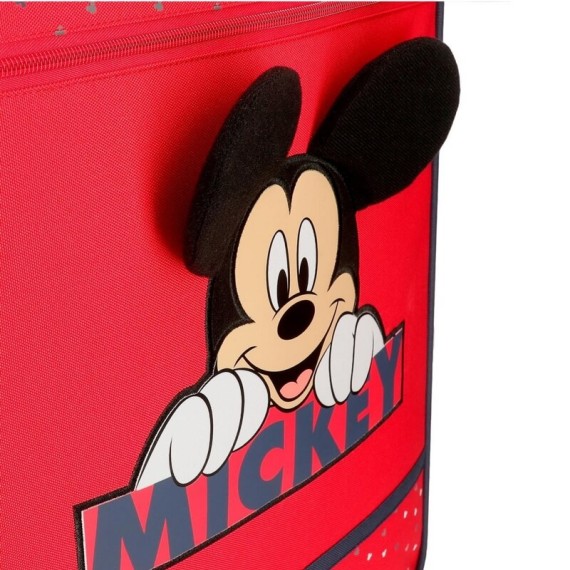 Mochila Escolar Adaptável 38cm HAPPY MICKEY | Ref. 186.25323B1 Mochila Escolar Adaptável 38cm HAPPY MICKEY | Ref. 186.25323B1