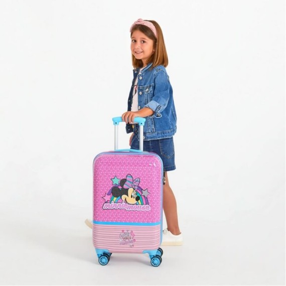 Mala/Trolley de Cabine 55cm Minnie PINK VIBES | Ref. 186.2511461 Mala/Trolley de Cabine 55cm Minnie PINK VIBES | Ref. 186.2511461