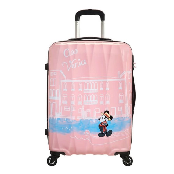 American Tourister Mala/Trolley de Viagem Médio 65cm 4 Rodas Spinner DISNEY LEGENDS Mickey Veneza | Ref. 9219C00780 American Tourister Mala/Trolley de Viagem Médio 65cm 4 Rodas Spinner DISNEY LEGENDS Mickey Veneza | Ref. 9219C00780