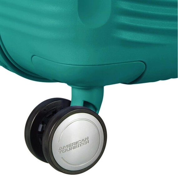 American Tourister Mala/Trolley de Viagem Grande 77cm 4 Rodas Spinner Expansível SOUNDBOX Forest Green | Ref. 9232G00324 American Tourister Mala/Trolley de Viagem Grande 77cm 4 Rodas Spinner Expansível SOUNDBOX Forest Green | Ref. 9232G00324