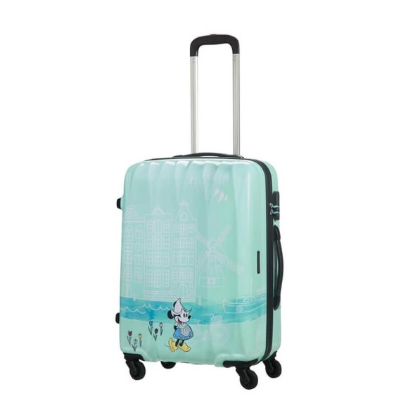 American Tourister Mala/Trolley de Viagem Médio 65cm 4 Rodas Spinner DISNEY LEGENDS Minnie Amesterdão | Ref. 9219C00704