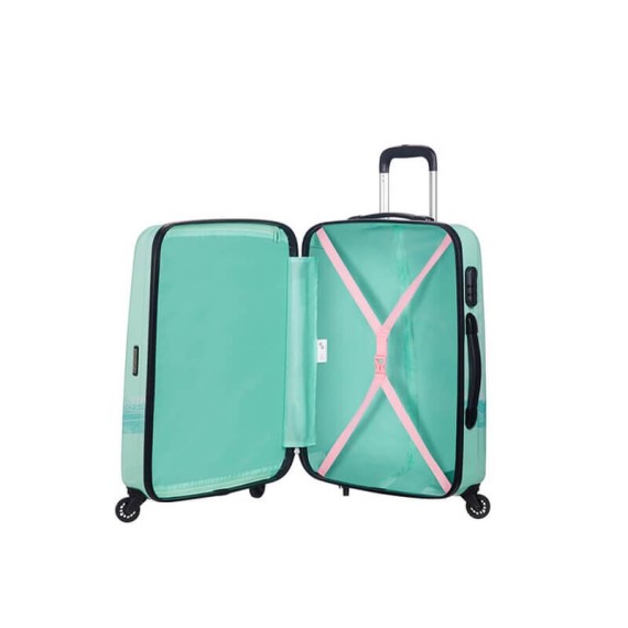 American Tourister Mala/Trolley de Viagem Médio 65cm 4 Rodas Spinner DISNEY LEGENDS Minnie Amesterdão | Ref. 9219C00704