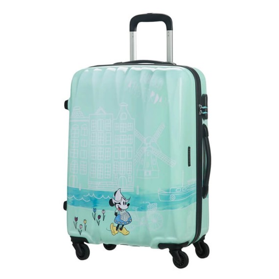 American Tourister Mala/Trolley de Viagem Médio 65cm 4 Rodas Spinner DISNEY LEGENDS Minnie Amesterdão | Ref. 9219C00704