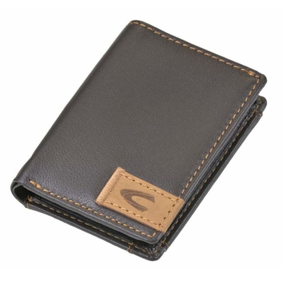 Camel Active Carteira Porta Cartões Vertical com Porta Moedas CALIFORNIA Castanho | Ref. 9112870920