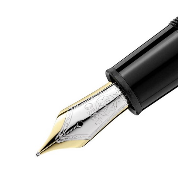 Caneta-tinteiro Montblanc Platinum Line LeGrand (F) Preto | Ref. 238.2850