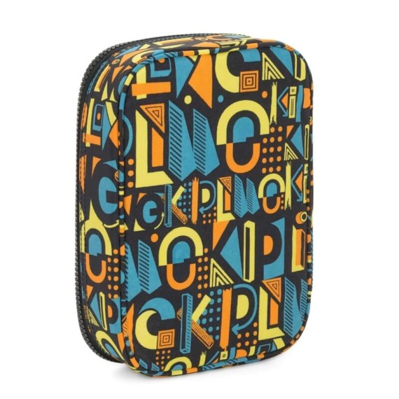 Estojo Escolar Kipling 100 PENS Deco Print Mix | Ref. 187.K0940545R