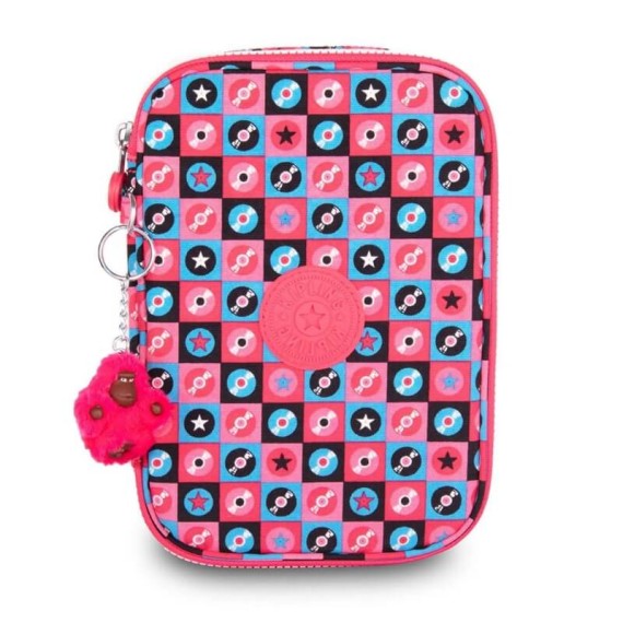 Estojo Escolar Kipling 100 PENS Disc Tile | Ref. 187.K0940551L