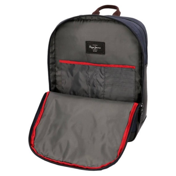Mochila Pepe Jeans para Portátil 13.3'' LAMBERT Azul Escuro | Ref. 186.7812261