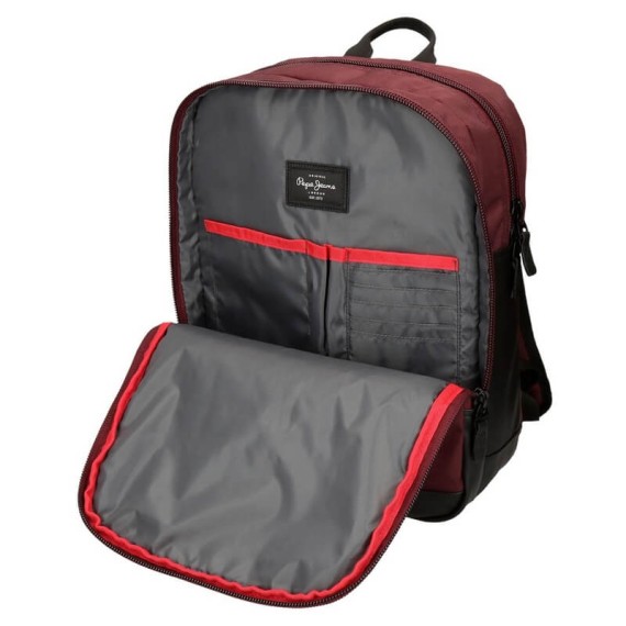 Mochila Pepe Jeans para Portátil 13.3'' LAMBERT Bordô | Ref. 186.7812262 Mochila Pepe Jeans para Portátil 13.3'' LAMBERT Bordô | Ref. 186.7812262