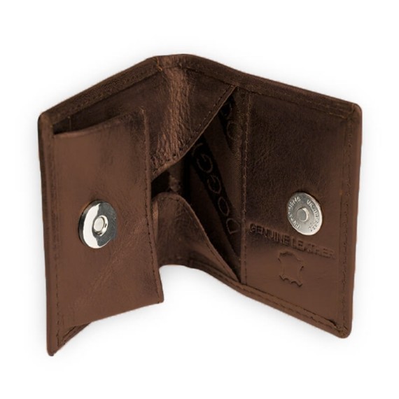 Porta Moedas Doggy LUXLINE Castanho | Ref. 86.A122C