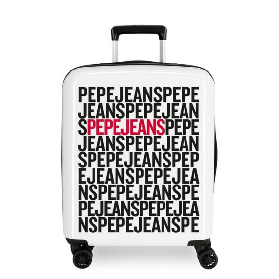Mala/Trolley de Cabine 55cm 4 Rodas Spinner Pepe Jeans Preto | Ref. 186.7199764A