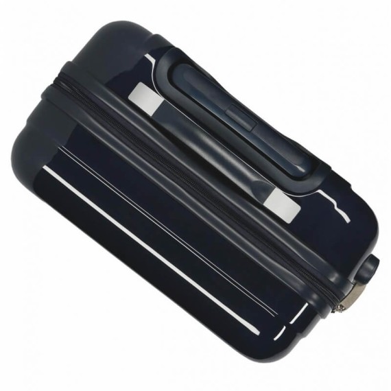 Mala/Trolley de Cabine 55cm 4 Rodas Spinner Captain America Azul Escuro | Ref. 186.4671763