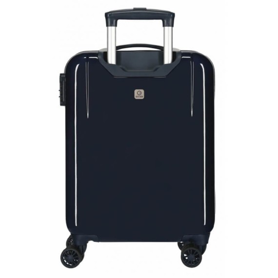 Mala/Trolley de Cabine 55cm 4 Rodas Spinner Captain America Azul Escuro | Ref. 186.4671763