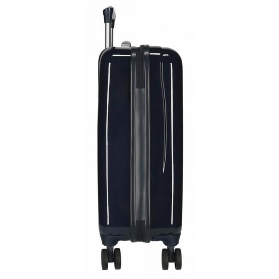 Mala/Trolley de Cabine 55cm 4 Rodas Spinner Captain America Azul Escuro | Ref. 186.4671763