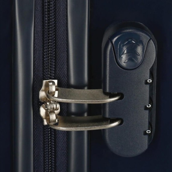 Mala/Trolley de Cabine 55cm 4 Rodas Spinner Captain America Azul Escuro | Ref. 186.4671763