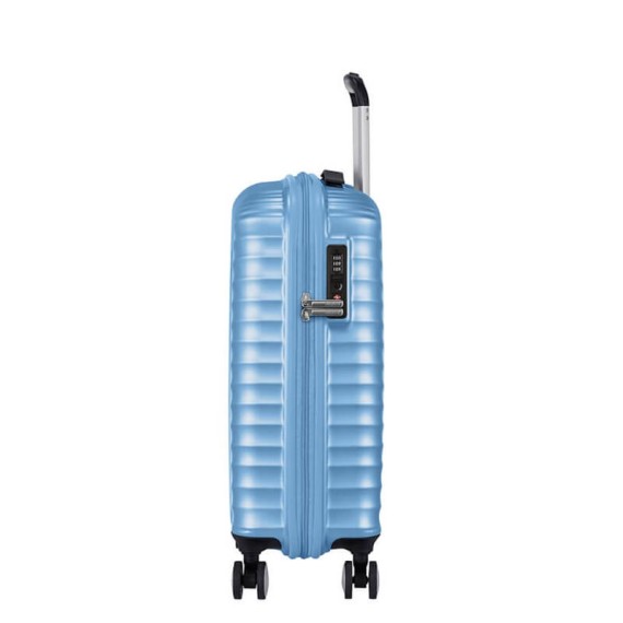 American Tourister Mala/Trolley de Cabine 55cm 4 Rodas Spinner JETGLAM Azul Claro Metálico | Ref. 9271G00171