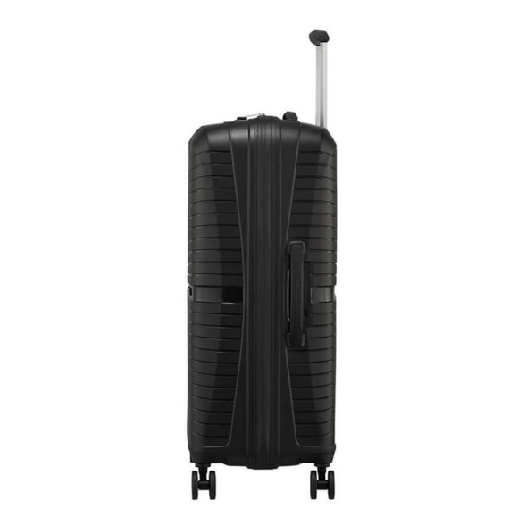 American Tourister Mala de Viagem / Trolley Médio 67cm 4R AIRCONIC Preta | Ref. 9288G00209