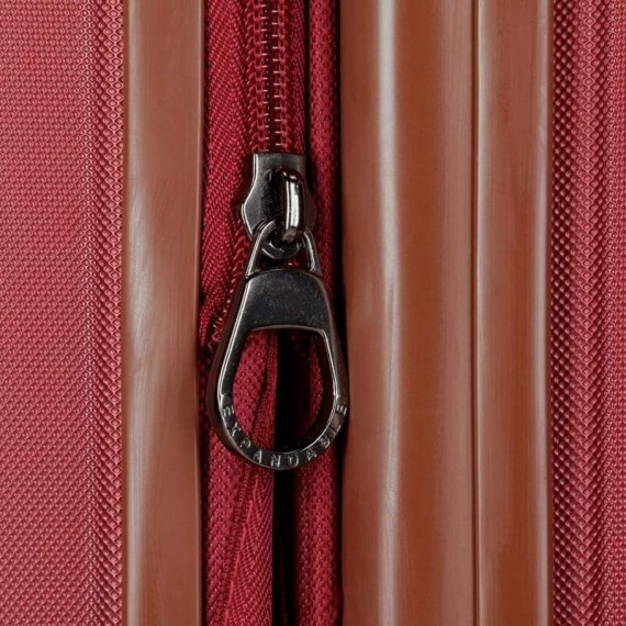 El Potro Mala/Trolley de Viagem Médio 70cm 4 Rodas Spinner Expansível OCURI Bordô | Ref. 186.5738964B