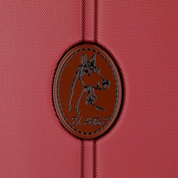 El Potro Mala/Trolley de Viagem Médio 70cm 4 Rodas Spinner Expansível OCURI Bordô | Ref. 186.5738964B