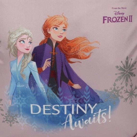 Mochila Pré-Escolar 28 cm com Carro Frozen DESTINY AWAITS Violeta | Ref. 186.25521N1