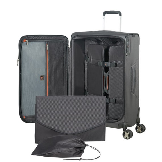 Samsonite Mala/Trolley de Viagem Médio 63cm 4 Rodas Spinner Expansível X'BLADE 4.0 Cinzento | Ref. 92CS100818 Samsonite Mala/Trolley de Viagem Médio 63cm 4 Rodas Spinner Expansível X'BLADE 4.0 Cinzento | Ref. 92CS100818