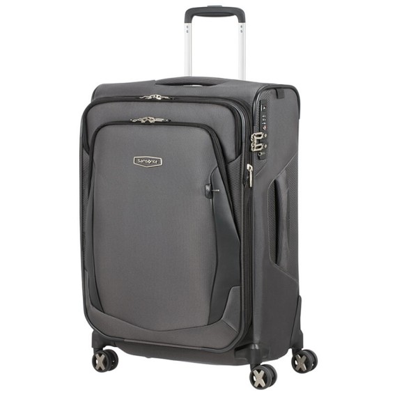 Samsonite Mala/Trolley de Viagem Médio 63cm 4 Rodas Spinner Expansível X'BLADE 4.0 Cinzento | Ref. 92CS100818 Samsonite Mala/Trolley de Viagem Médio 63cm 4 Rodas Spinner Expansível X'BLADE 4.0 Cinzento | Ref. 92CS100818