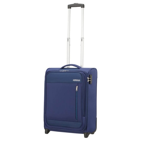 American Tourister Mala de Cabine / Trolley 55cm 2 Rodas HEAT WAVE Azul | Ref. 9295G00141