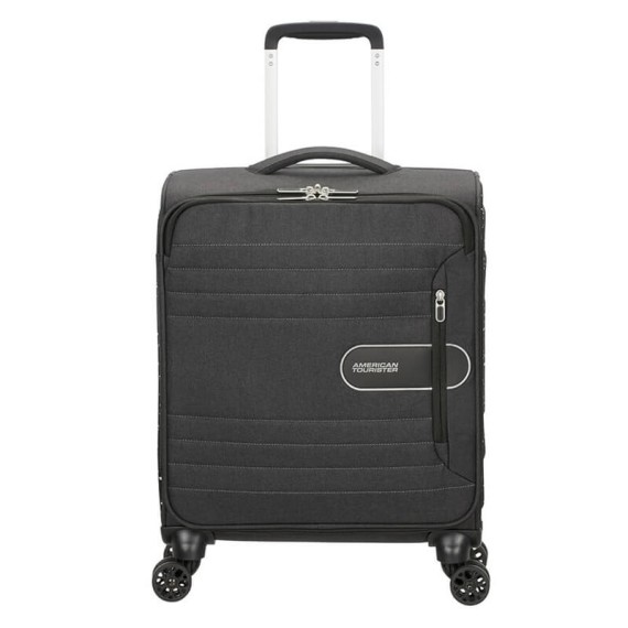 American Tourister Mala/Trolley de Cabine 55cm 4 Rodas Spinner SONICSURFER LIFESTYLE Preto | Ref. 9246G00209