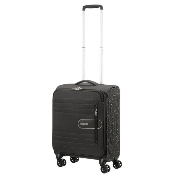 American Tourister Mala/Trolley de Cabine 55cm 4 Rodas Spinner SONICSURFER LIFESTYLE Preto | Ref. 9246G00209