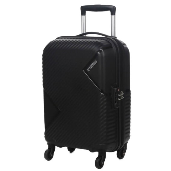 American Tourister Mala/Trolley de Cabine 55cm 4 Rodas Spinner AT ZAKK Preto | Ref. 9269G90509