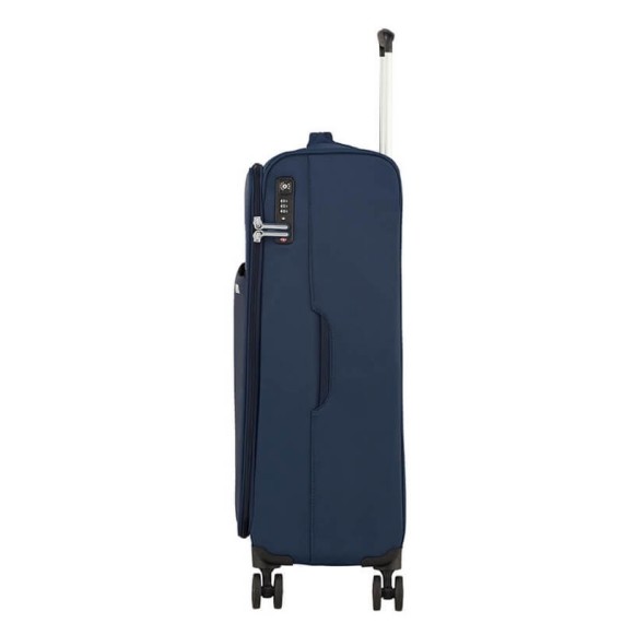 American Tourister Mala/Trolley Médio 69cm 4 Rodas Spinner LITE RAY Azul Escuro | Ref. 9294G00441