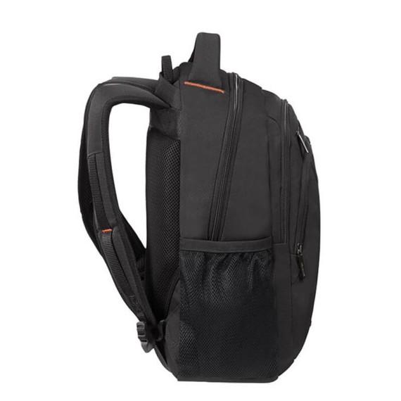 American Tourister Mochila para Portátil 13.3''-14.1'' AT WORK Preto/Laranja | Ref. 9233G00139