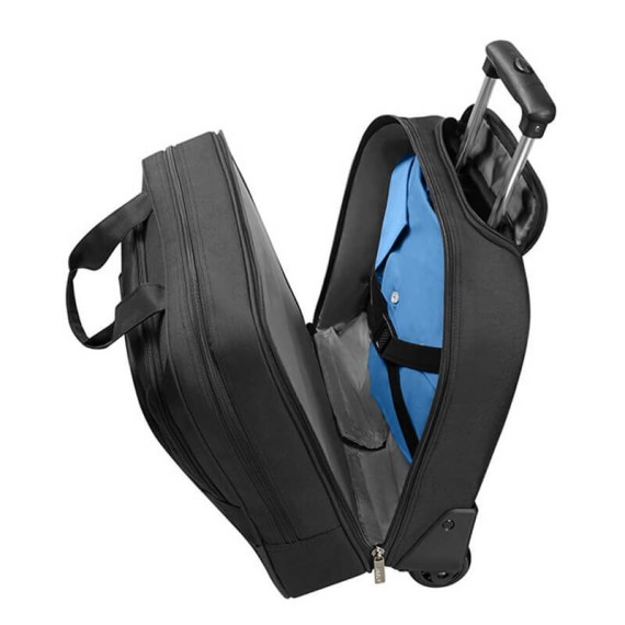 American Tourister Pasta com Rodas para Portátil 15.6'' AT WORK Preto/Laranja | Ref. 9233G00639