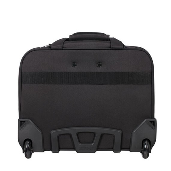 American Tourister Pasta com Rodas para Portátil 15.6'' AT WORK Preto/Laranja | Ref. 9233G00639