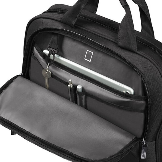 American Tourister Pasta para Portátil 13.3''-14.1'' AT WORK Preto/Laranja | Ref. 9233G00439