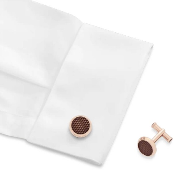 Botões de Punho Montblanc Meisterstück Castanho | Ref. 238.118603