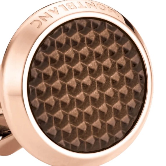 Botões de Punho Montblanc Meisterstück Castanho | Ref. 238.118603