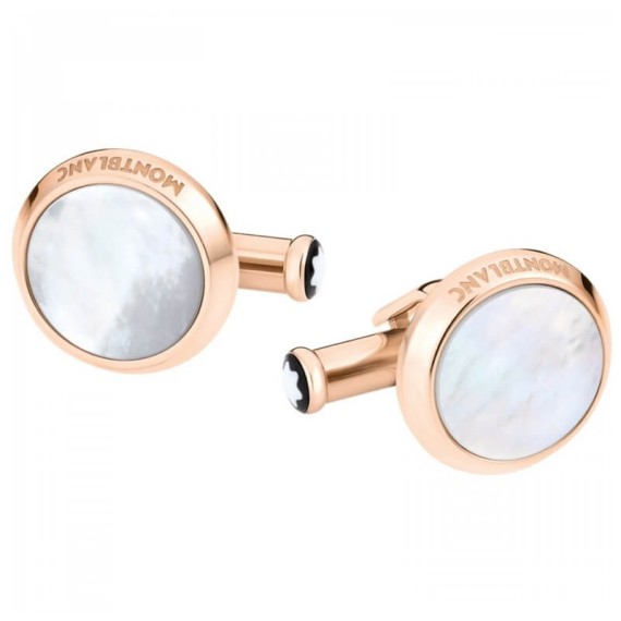 Botões de Punho Montblanc Meisterstück Madreperla | Ref. 238.116662