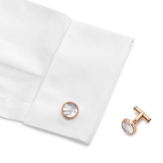 Botões de Punho Montblanc Meisterstück Madreperla | Ref. 238.116662