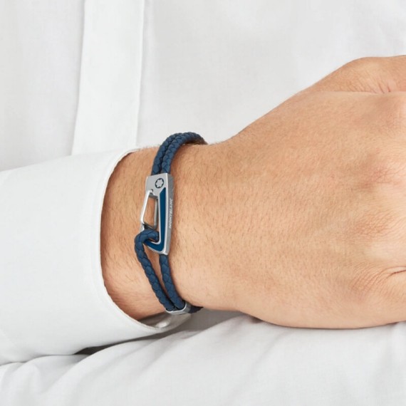 Pulseira de Homem Montblanc Azul | Ref. 238.11855460 Pulseira de Homem Montblanc Azul | Ref. 238.11855460