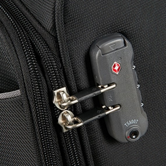 Samsonite Conjunto 3 Trolleys de Viagem Spinner S+M+L ADAIR Preto | Ref. 92CR190809