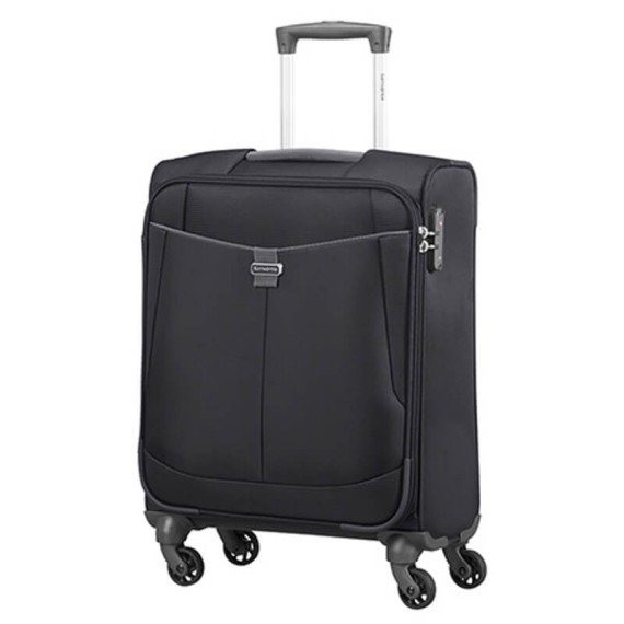Samsonite Mala/Trolley de Cabine 55cm 4 Rodas Spinner ADAIR Preto | Ref. 92CR190409