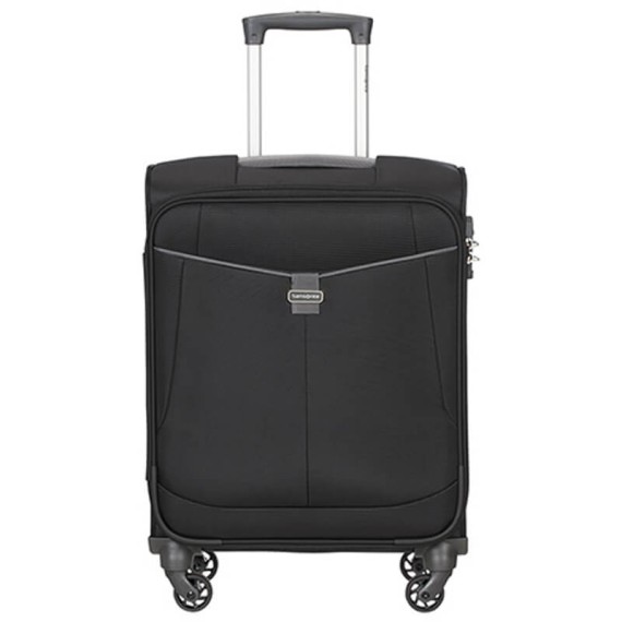 Samsonite Mala/Trolley de Cabine 55cm 4 Rodas Spinner ADAIR Preto | Ref. 92CR190409