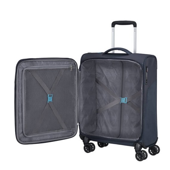 American Tourister Mala de Cabine / Trolley 55cm 4 Rodas SUMMERFUNK Azul Marinho | Ref. 9278G01041
