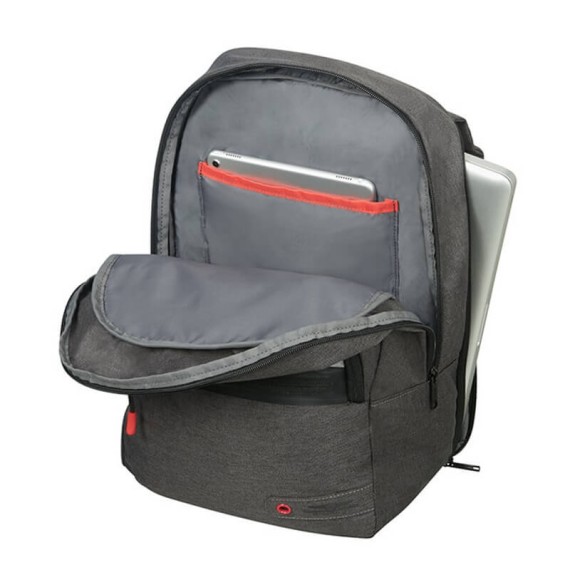 American Tourister Mochila para Portátil 14.1'' CITY AIM Cinzento/Antracite | Ref. 9279G00208