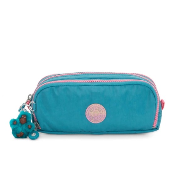Estojo Escolar Kipling GITROY Turquoise Sea | Ref. 187.K1356426I