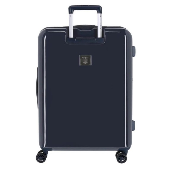 Pepe Jeans Mala/Trolley de Viagem Médio 70cm 4 Rodas Spinner Expansível PRIDE | Ref. 186.7189721B