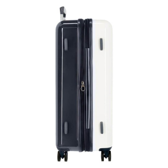 Pepe Jeans Mala/Trolley de Viagem Médio 70cm 4 Rodas Spinner Expansível PRIDE | Ref. 186.7189721B