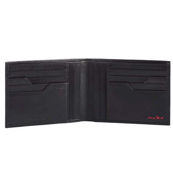 Samsonite Carteira Horizontal sem Porta-Moedas PRO-DLX 5 SLG Preto | Ref. 92CR400509 Samsonite Carteira Horizontal sem Porta-Moedas PRO-DLX 5 SLG Preto | Ref. 92CR400509